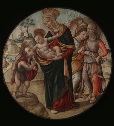 Virgin and Child with Saint John the Baptist