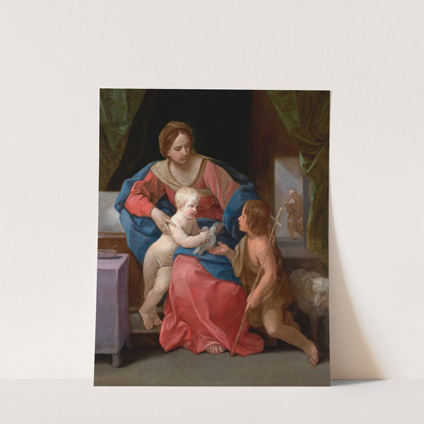 Virgin and Child with Saint John the Baptist by Guido Reni