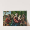 Virgin and Child with Saints by Anonymous