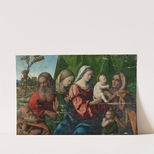 Virgin and Child with Saints by Anonymous