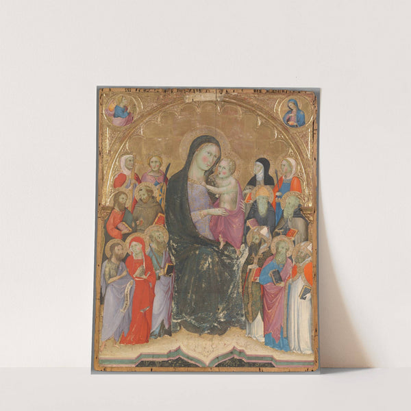 Virgin and Child with Saints by Andrea di Bartolo