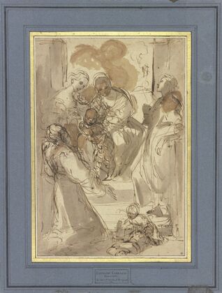 Virgin and Child with Saints Catherine, John the Evangelist, and Francis