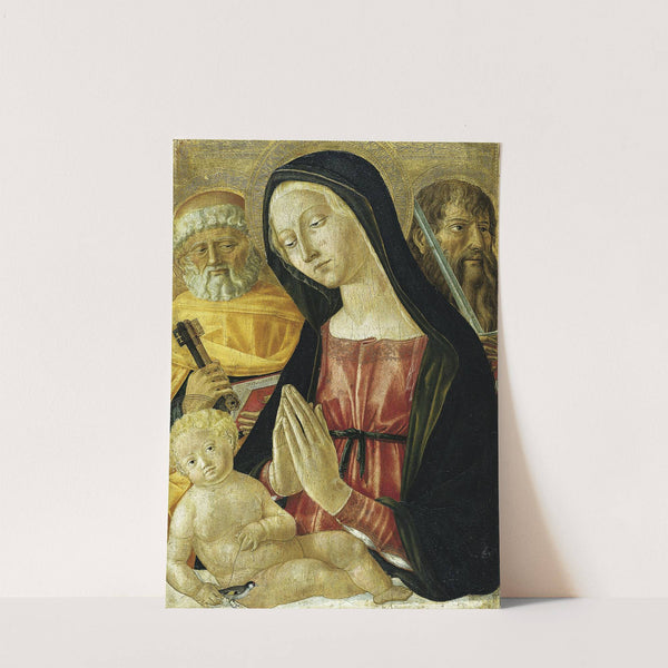 Virgin and Child with Saints Peter and Pau by Neroccio Di Bartolomeo Di Benedetto De' Landi Workshop