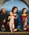 Virgin And Child With Ss. Dominic And Barbara