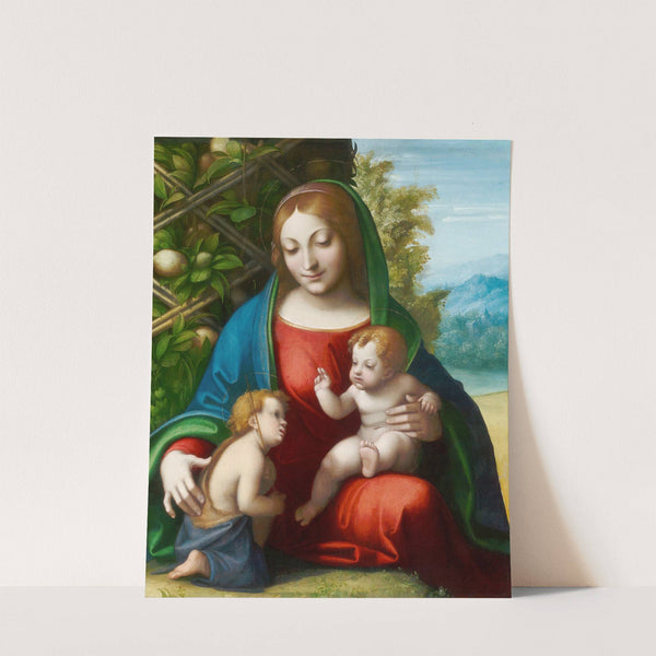 Virgin and Child with the Young Saint John the Baptist by Correggio