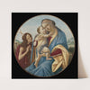 Virgin and Child with the Young Saint John the Baptist by Sandro Botticelli