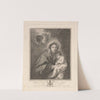 Virgin and Infant – Jesus asleep by Jean-Baptiste Michel
