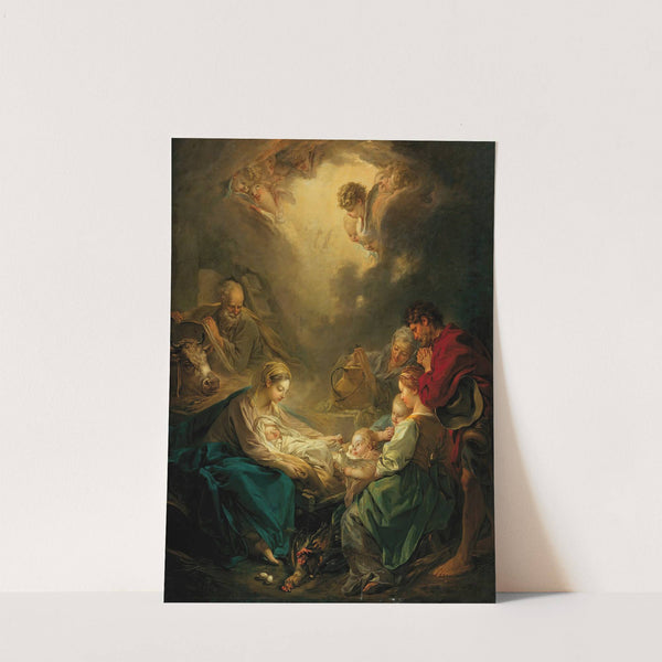 Virgin attending to the sleeping Christ child by François Boucher