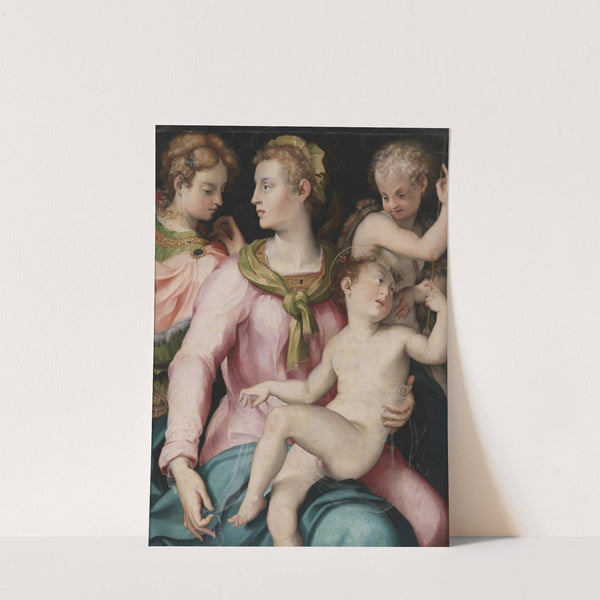 Virgin, Child, Infant John, and Saint Margaret (1545–50) by Carlo Portelli