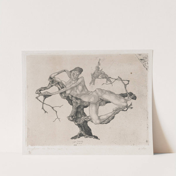 Virgin (Dreaming) by Paul Klee