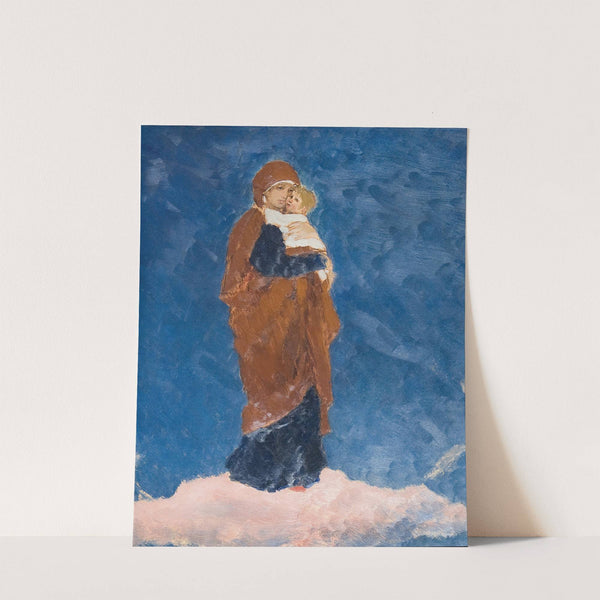 Virgin Mary, study by Victor Mikhailovich Vasnetsov