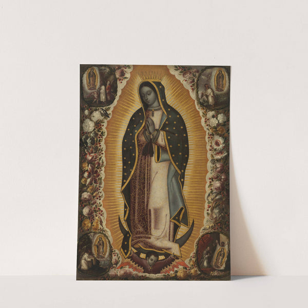 Virgin of Guadalupe (La Virgen de Guadalupe) (1691) by Manuel de Arellano