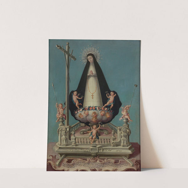 Virgin of Solitude, from the Mínimos de la Victoria Convent by José Campeche y Jordán