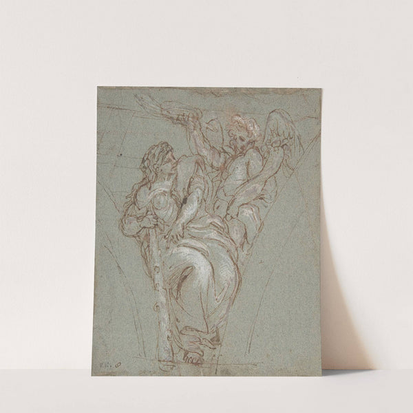 Virtue Crowned by Honor (1670–76) by Carlo Maratti