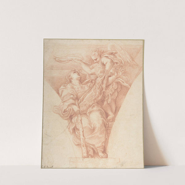 Virtue Crowned by Honor (1670–76) by Carlo Maratti