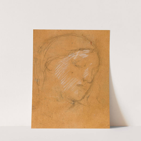 Visage de femme by Pierre Puvis de Chavannes