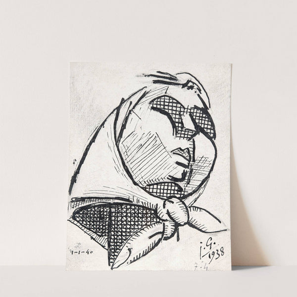 Visage de paysanne (1938-1940) by Julio González