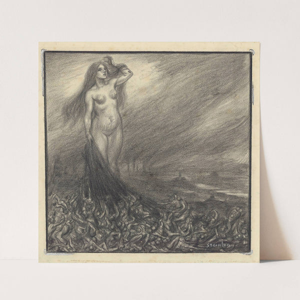 Vision de Paris ou Marche vers la lumière (1898-1903) by Théophile Alexandre Steinlen