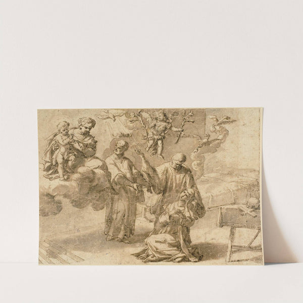 Vision of Saint Catherine of Siena by Alessandro Turchi