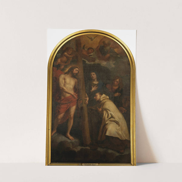 Vision of Saint John of the Cross by Pieter Thijs