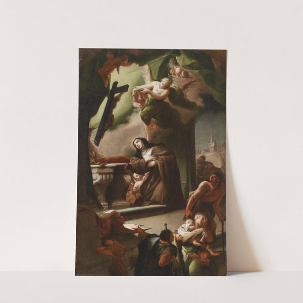 Vision Of St. Elisabeth by Paul Troger