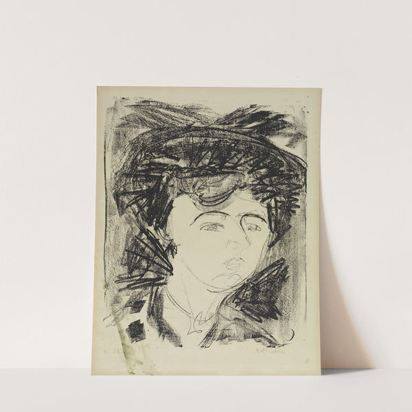 Visionärer Kopf (1908) by Ernst Ludwig Kirchner