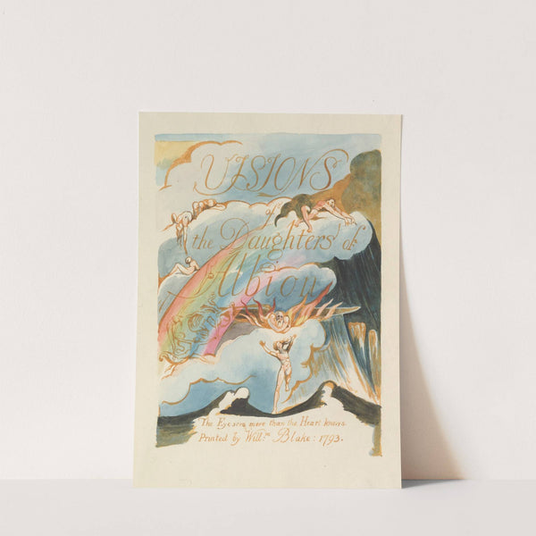 Visions of the daughters of Albion Pl. 01 by William Blake