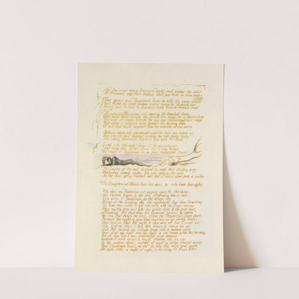 Visions of the daughters of Albion Pl. 04 by William Blake
