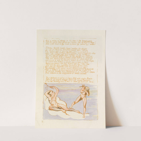 Visions of the daughters of Albion Pl. 08 by William Blake