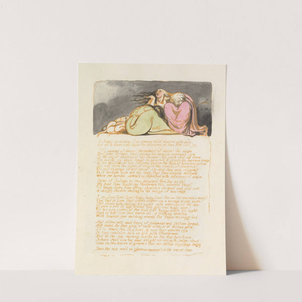 Visions of the daughters of Albion Pl. 09 by William Blake