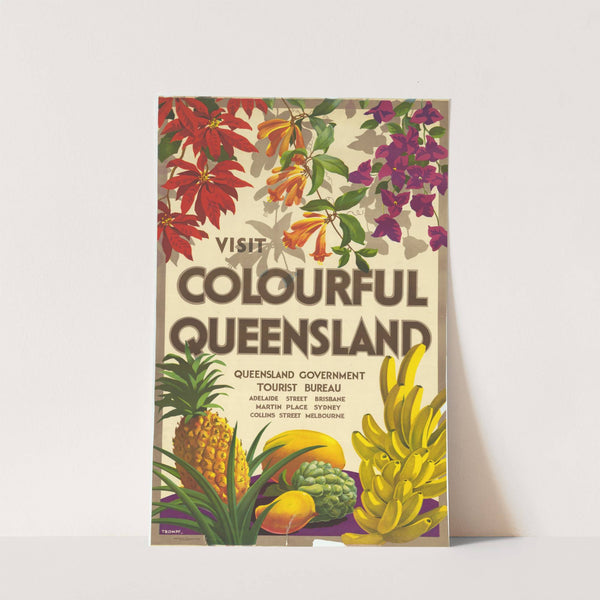 Visit Colourful Queensland (c.1930s) by Percival Trompf