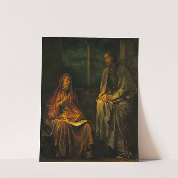 Visit of Nicodemus to Christ by John La Farge