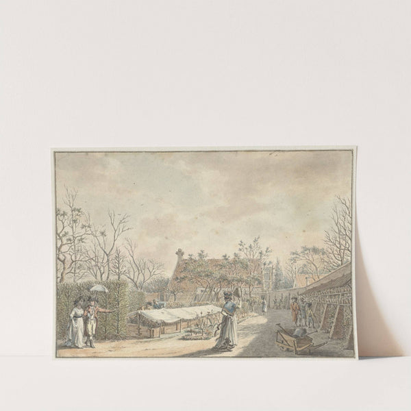 Visit to a Flower Nursery by Jacob Cats