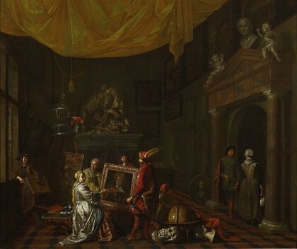 Visit to the painter’s studio