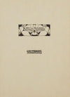Visitekaartje en vignet; K.P.C. de Bazel, architect Amsterdam (1925)