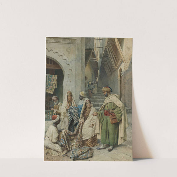 Visiting the carpet vendor by Federico Bartolini