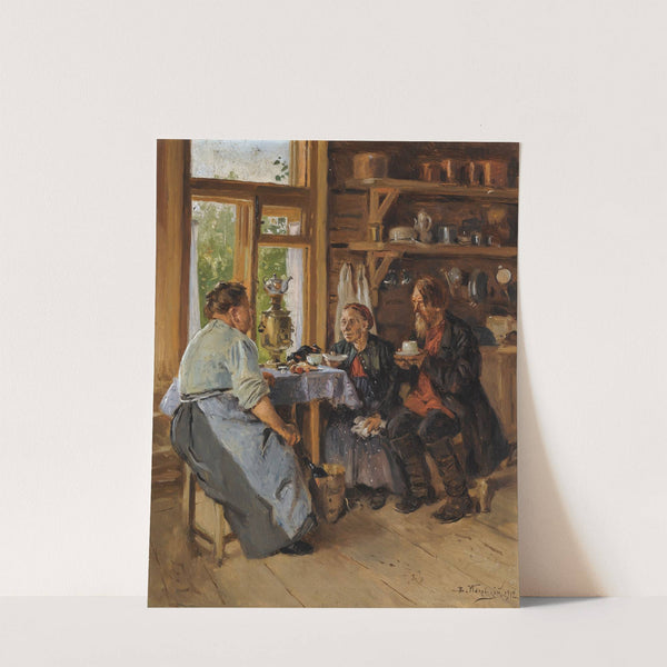 Visiting The Cook by Vladimir Egorovich Makovsky