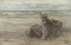 Vissersmeisje op het strand (1903)