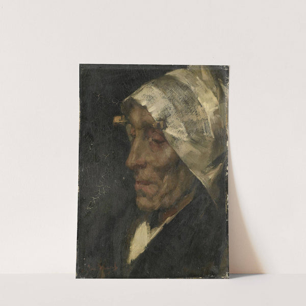 Vissersvrouw by Marinus van der Maarel