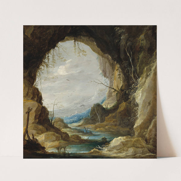 Vista from a Grotto by Studio of David Teniers the Younger
