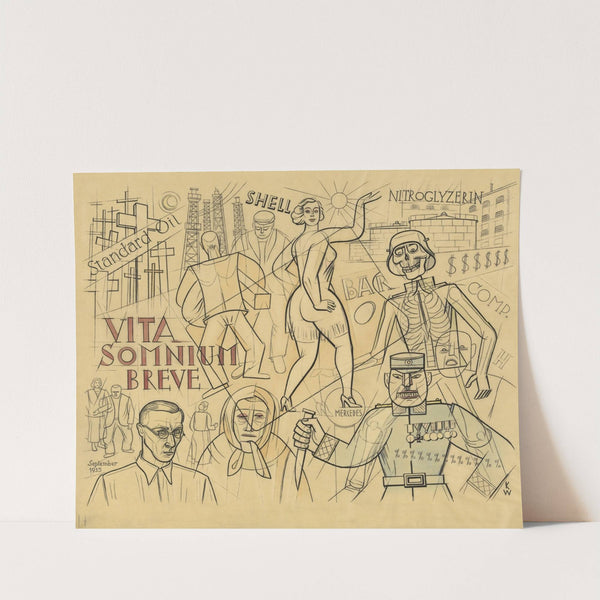 Vita somnium breve by Karl Wiener