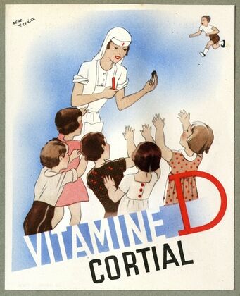 Vitamine D Cortial (1910-1950)