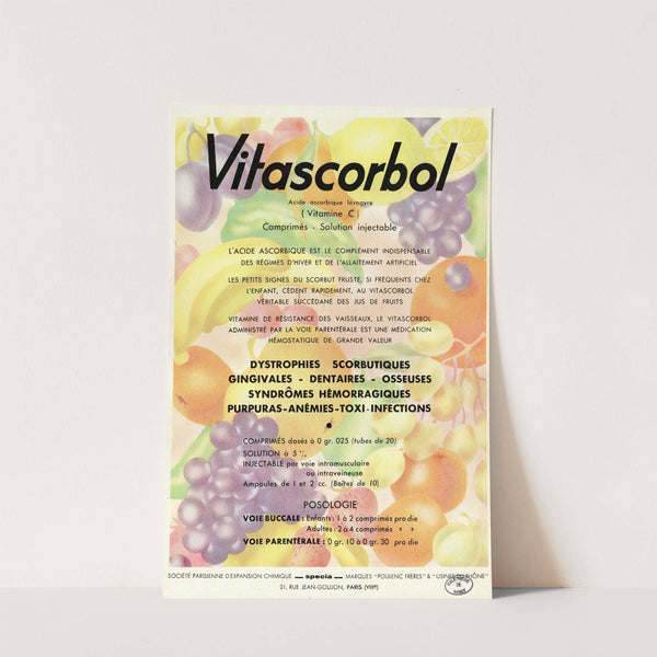 Vitascorbol (1910-1950) by Specia