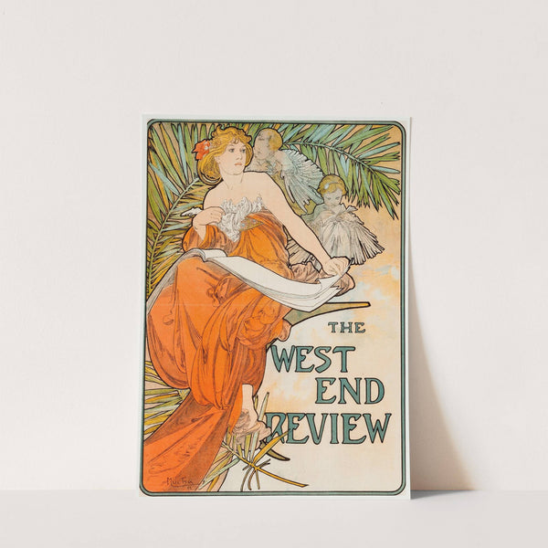 Vitrail pour la façade de la boutique Fouquet by Alphonse Mucha