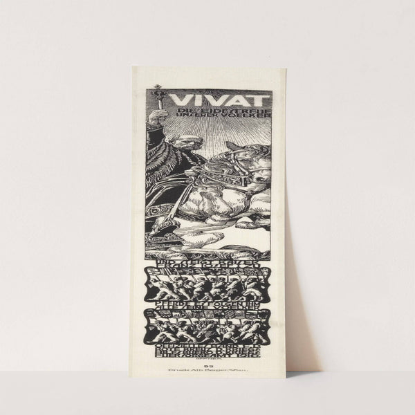 Vivat die Eidestreue unserer Völker (1916) by Alfred Offner