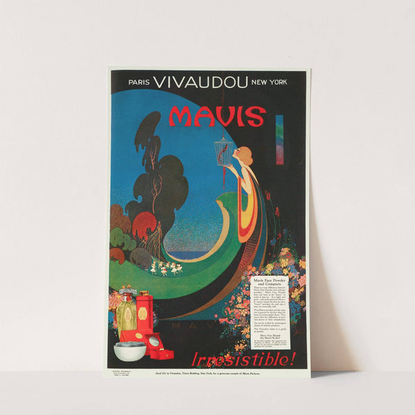 Vivaudous’s Mavis Face Powder and Compacts (1920) by Fred L. Parker