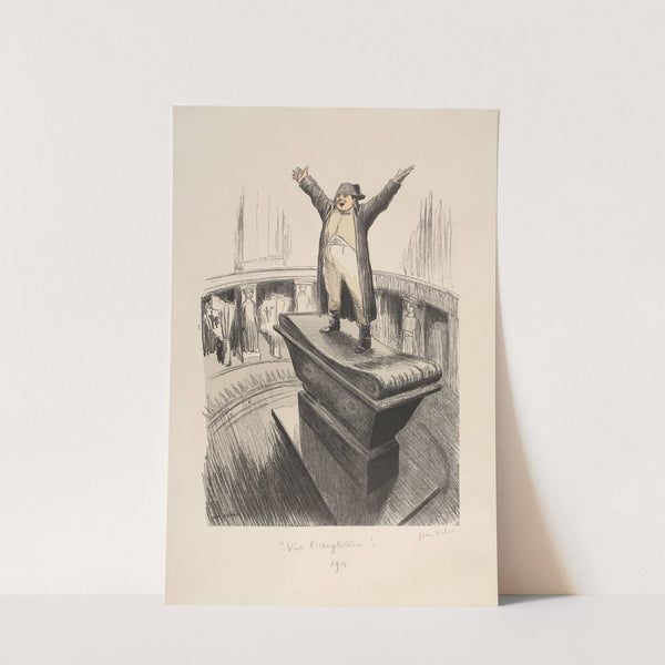 Vive l’Angleterre ! (1914) by Jean Veber