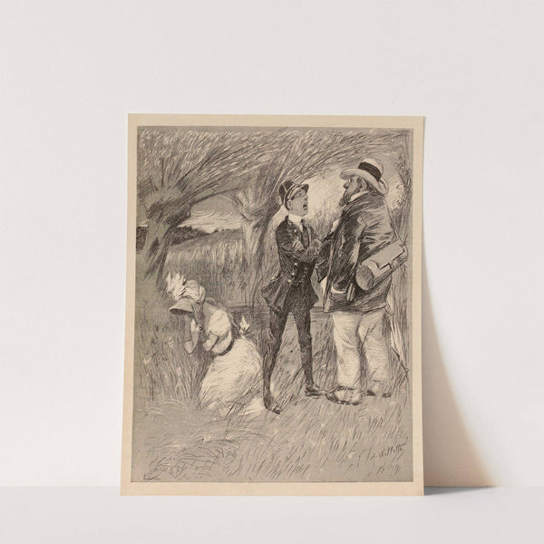 Vive les vacances, m’sieu d by Adolphe Léon Willette