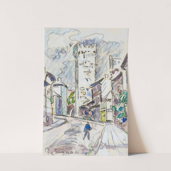 Viviers by Paul Signac