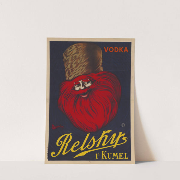 Vodka Relskys, 1° Kumel (1911) by Leonetto Cappiello